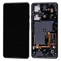 lcd digitizer with frame for Google Pixel 3 XL ( used, some scatches)